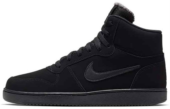 Nike Ebernon Mid Se 'Triple Black' AQ8125-003 - фото 530030