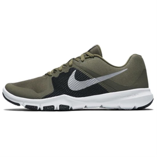 Nike Flex Control Cushioning Wear Resistant Low Top Training Shoes Men's Black Gray 898459-200 - фото 530185