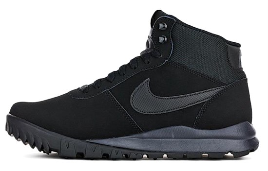 Nike Hoodland Suede Black/Black Anthracite 654888-090 - фото 531350