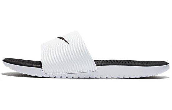 Nike Kawa Slide White Black 832646-100 - фото 531979