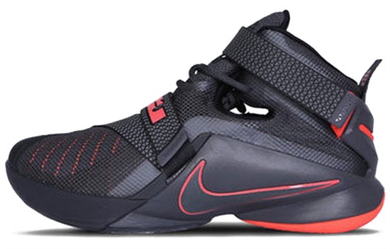 Nike LeBron Soldier 9 'Black Red' 749491-008 - фото 535103