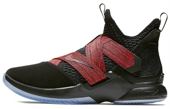 Nike LeBron Zoom Soldier 12 Black Red AO2609-003 - фото 535377