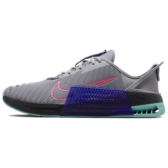 Nike Metcon 9 Anti Slip Wear Resistant Low Top Training Shoes Men's Gray Pink DZ2615-006 - фото 536173