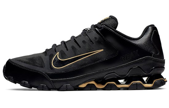 Nike Reax 8 Tr Mesh 'Black Metallic Gold' 621716-020 - фото 537818