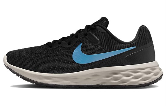 Nike Revolution 6 Next Nature 'Black Laser Blue' DC3728-012 - фото 537983