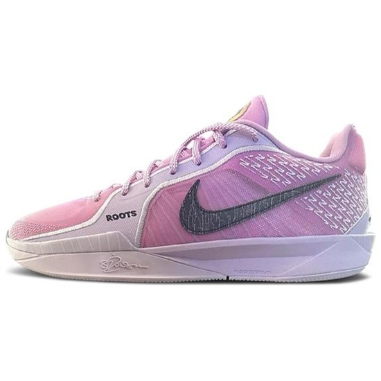 Nike Sabrina 2 Slip Resistant, Abrasion Resistant, Breathable Low Top Basketball Shoes Men's Pink HQ3137-600 - фото 538128