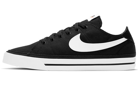 Nike Court Legacy Canvas Black White CW6539-002 - фото 578724