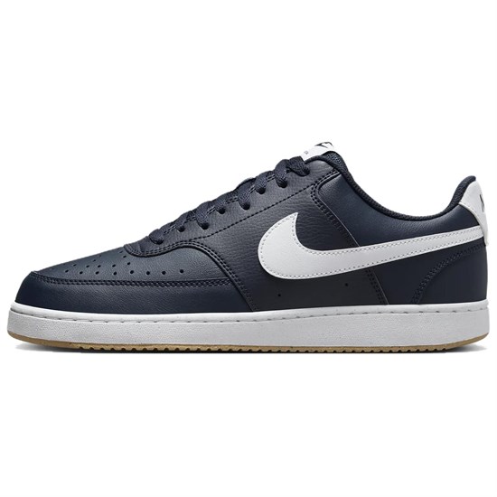 Nike Court Vision Low Anti Slip Wear Resistant Low Top Skateboard Shoes Men's Dark Blue FZ5547-400 - фото 578987