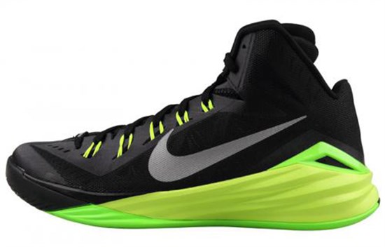 Nike Hyperdunk 2014 EP 'Black Green' 653650-007 - фото 580566