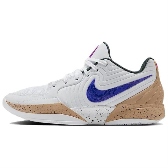 Nike Ja 2 Anti Slip Wear Resistant Low Top Basketball Shoes Men's White FD7327-101 - фото 580821