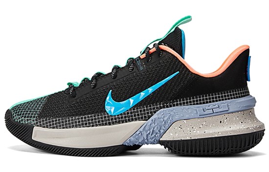 Nike LeBron Ambassador 13 Black Green Glow CQ9329-004 - фото 582508