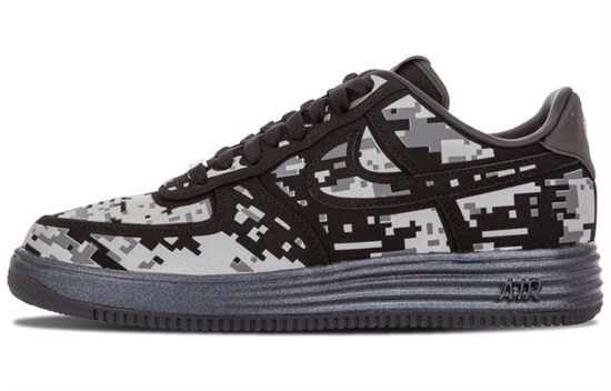 Nike Lunar Force 1 Low Digi Camo Black 577659-001 - фото 582871
