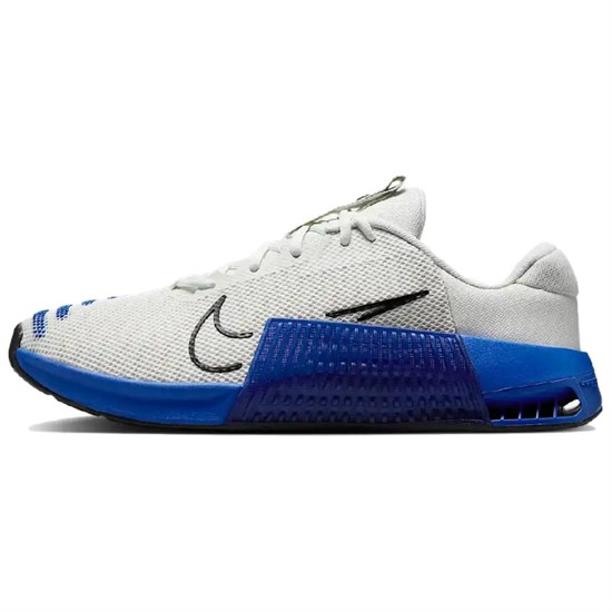 Nike Metcon 9 Anti Slip Wear Resistant Low Top Training Shoes Men's White Blue DZ2617-008 - фото 583124
