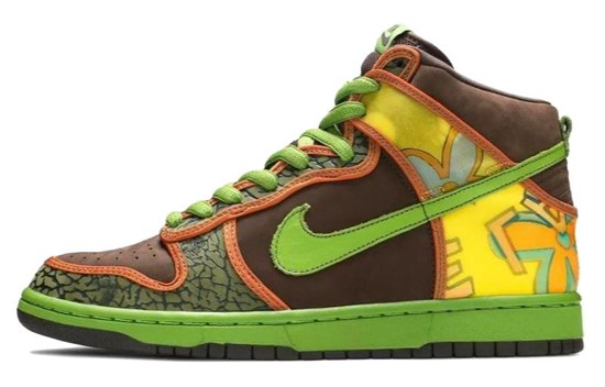 Nike Sb Dunk High De La Soul 2005 305050-231 - фото 584470