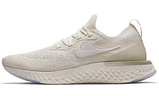 Nike Epic React Flyknit Light Cream Women's AQ0070-201 - фото 592781