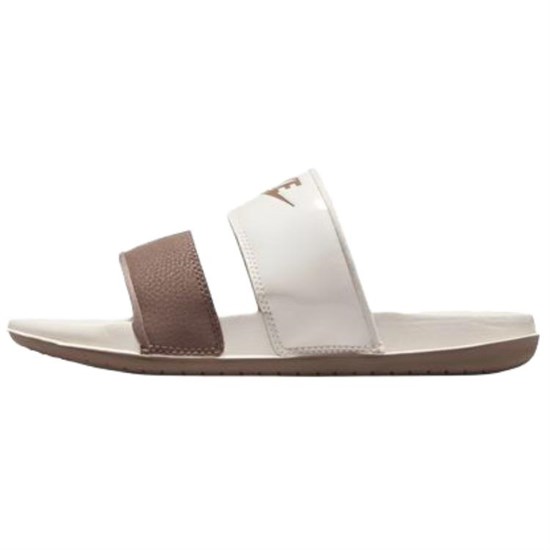 Nike Offcourt Duo Slide Slip Resistant Abrasion Resistant Slide Slippers Women's White DC0496-005 - фото 593913