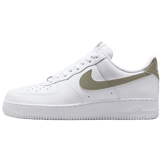 Nike Air Force 1 Abrasion Resistant Low Top Skateboard Shoes Men's White Green FJ4146-116 - фото 603008