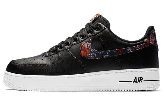 Nike Air Force 1 Low Black Floral CZ7933-001 - фото 603308