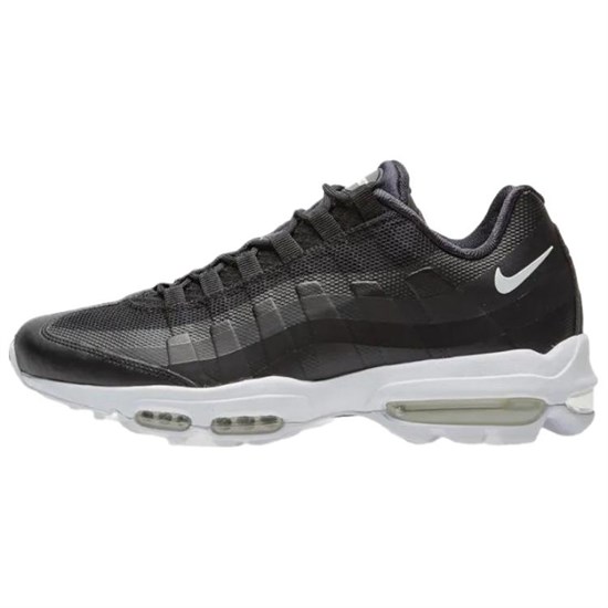 Nike Air Max 95 Cushioning, Breathable, Supportive Low Top Running Shoes Men's Black 857910-006 - фото 604766