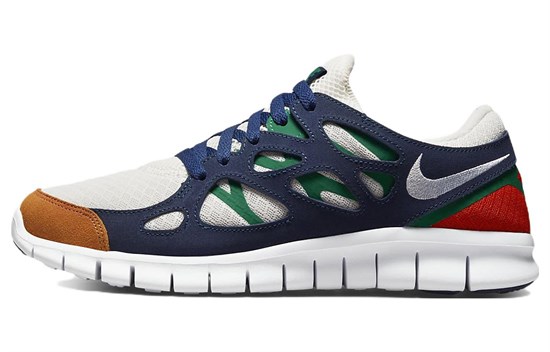 Nike Free Run 2 'White Multi Color' 537732-015 - фото 608158