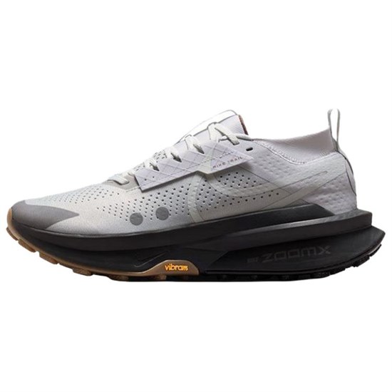 Nike ZoomX Zegama Trail 2 Anti Slip Wear Resistant Low Top Running Shoes Men's Gray IB7669-001 - фото 612508