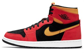 JORDAN 1 High Zoom Air Cmft Black Chile Red CT0978-006