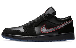 JORDAN 1 Low Black Red Orbit CK3022-006