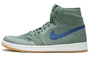 JORDAN 1 Retro High Flyknit Clay Green 919704-333