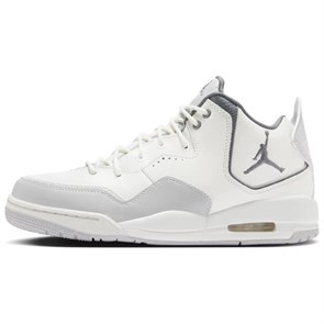Jordan Courtside 23 Cushioned Slip Resistant Mid Top Vintage Basketball Shoes Men's Gray White HQ1192-101