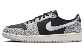 JORDAN 1 Retro Low Og Black Cement Women's CZ0775-001