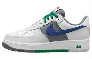 Nike Air Force 1 Low '07 LV8 Split Light Silver Deep Royal Blue FD2592-001