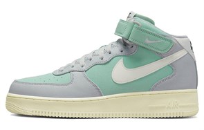 Nike Air Force 1 Mid '07 Lx Grey Fog Enamel Green DQ8766-002