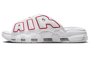 Nike Air More Uptempo Slide 'White Red' FD9884-100