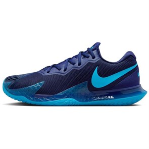 Nike Court Zoom Vapor Anti Slip Wear Resistant Low Top Tennis Shoes Men's Marine Blue DD1579-401