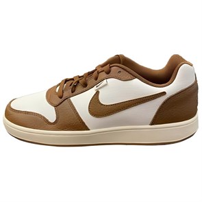 Nike EBERNON Anti-Slip Wear-Resistant Low-Top Skateboard Shoes Men's White Brown HV1797-121