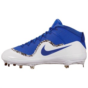 Nike Force Air Trout 4 Pro Metal Cleat Game Royal White 917920-444