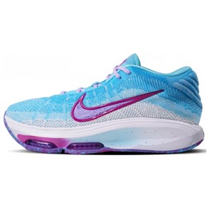 Nike G.T. Hustle Anti Slip Wear Resistant Mid Top Basketball Shoes Men's Blue HJ7677-900