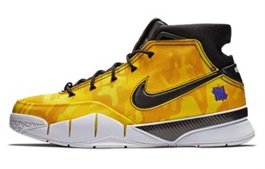 Nike Kobe 1 Protro Undefeated Yellow Camo La Brea BV1207-901