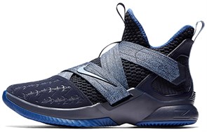 Nike LeBron Zoom Soldier 12 Blackened Blue AO2609-401