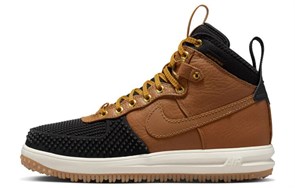 Nike Lunar Force 1 High Duckboot Ale Brown Black 805899-202