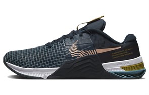 Nike Metcon 8 Armory Navy Obsidian Cerulean Arctic Orange DO9328-401