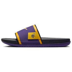 Nike Offcourt Foam Sole Slip Resistant Abrasion Resistant Slide Slippers Men's Purple Gray FN4484-500