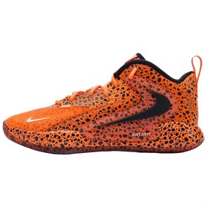 Nike React HyperSet Anti Slip Wear Resistant Mid Top Volleyball Shoes Men's Orange FV3687-900