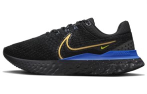Nike React Infinity Run Flyknit 3 'Black Citron Royal' DZ4845-001