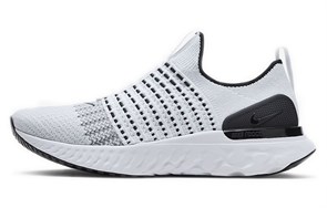 Nike React Phantom Run Flyknit 2 White Black CJ0277-100