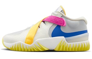 Nike Zoom Court Dragon Light Bone Hyper Royal Yellow Strike Pink DV8166-041