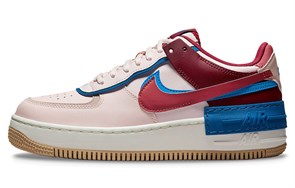 Nike Air Force 1 Low Shadow Light Soft Pink Team Red Blue Women's CI0919-601