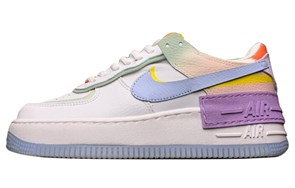 Nike Air Force 1 Low Shadow White Hydrogen Blue Purple Women's CW2630-141