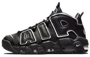 Nike Air More Uptempo Black Silver Women's DQ0839-001