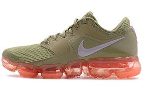Nike AIR VAPORMAX Low Top Casual Running Shoes Women's Olive Green ah9045-202